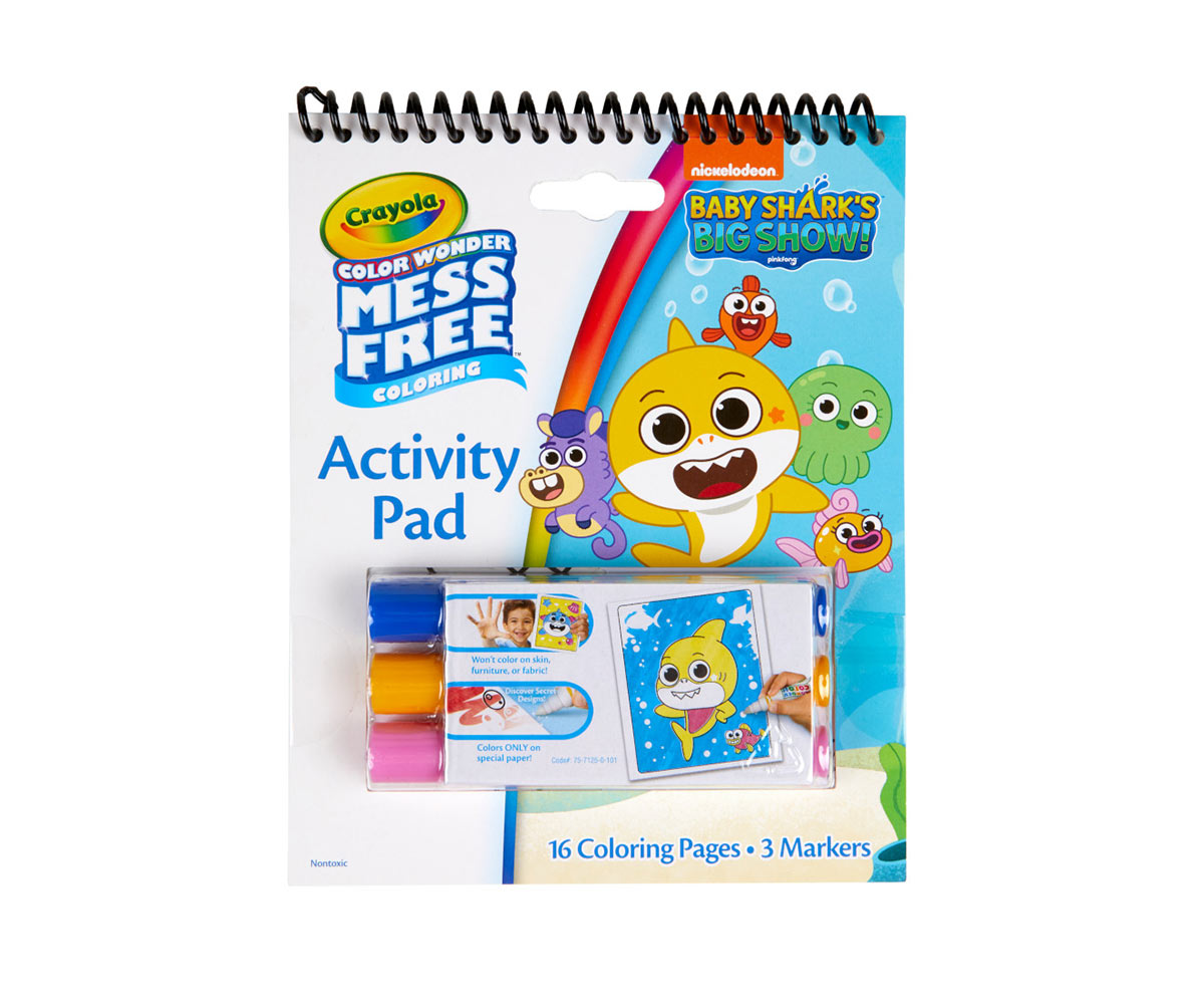 Crayola Color Wonder Mess-Free Travel Activity Pad, Blue's Clues