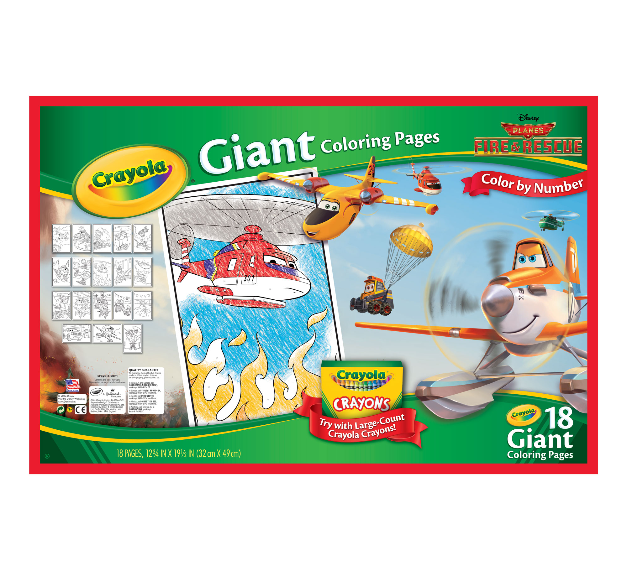Download Giant Coloring Pages - Disney Planes Fire & Rescue | Crayola