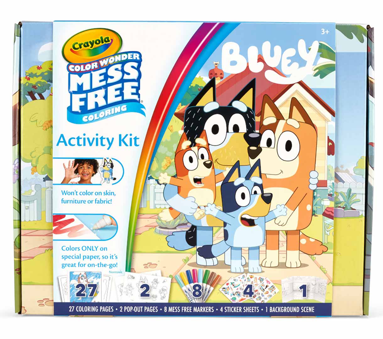 Bluey Color Wonder Mess Free Activity Kit | Crayola