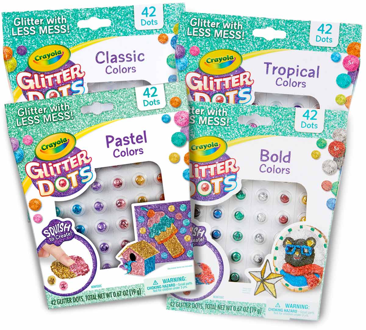 Download Glitter Dots Refills, 42 Count Glitter Supplies | Crayola.com | Crayola