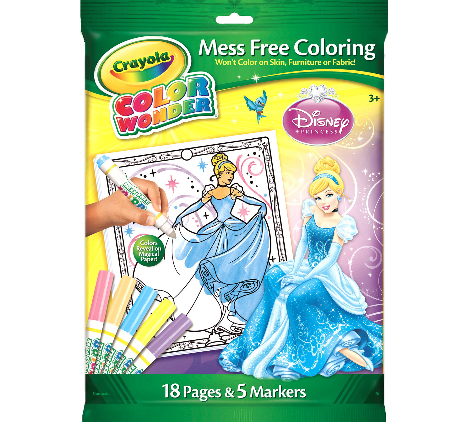 Download Color Wonder Coloring Pad & Markers - Disney Princess ...