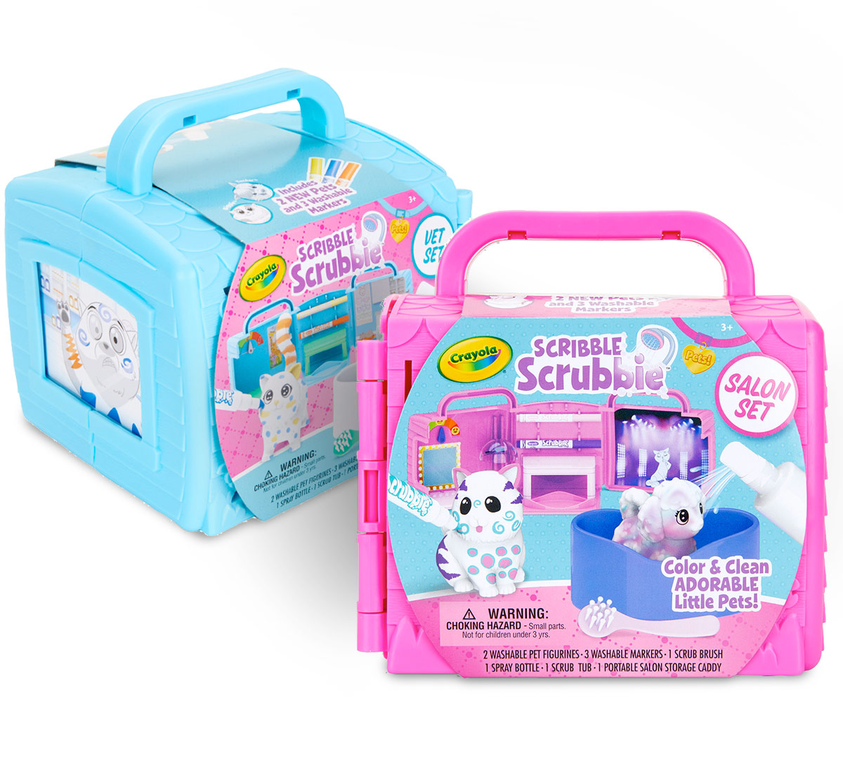 crayola scribble scrubbie vet set