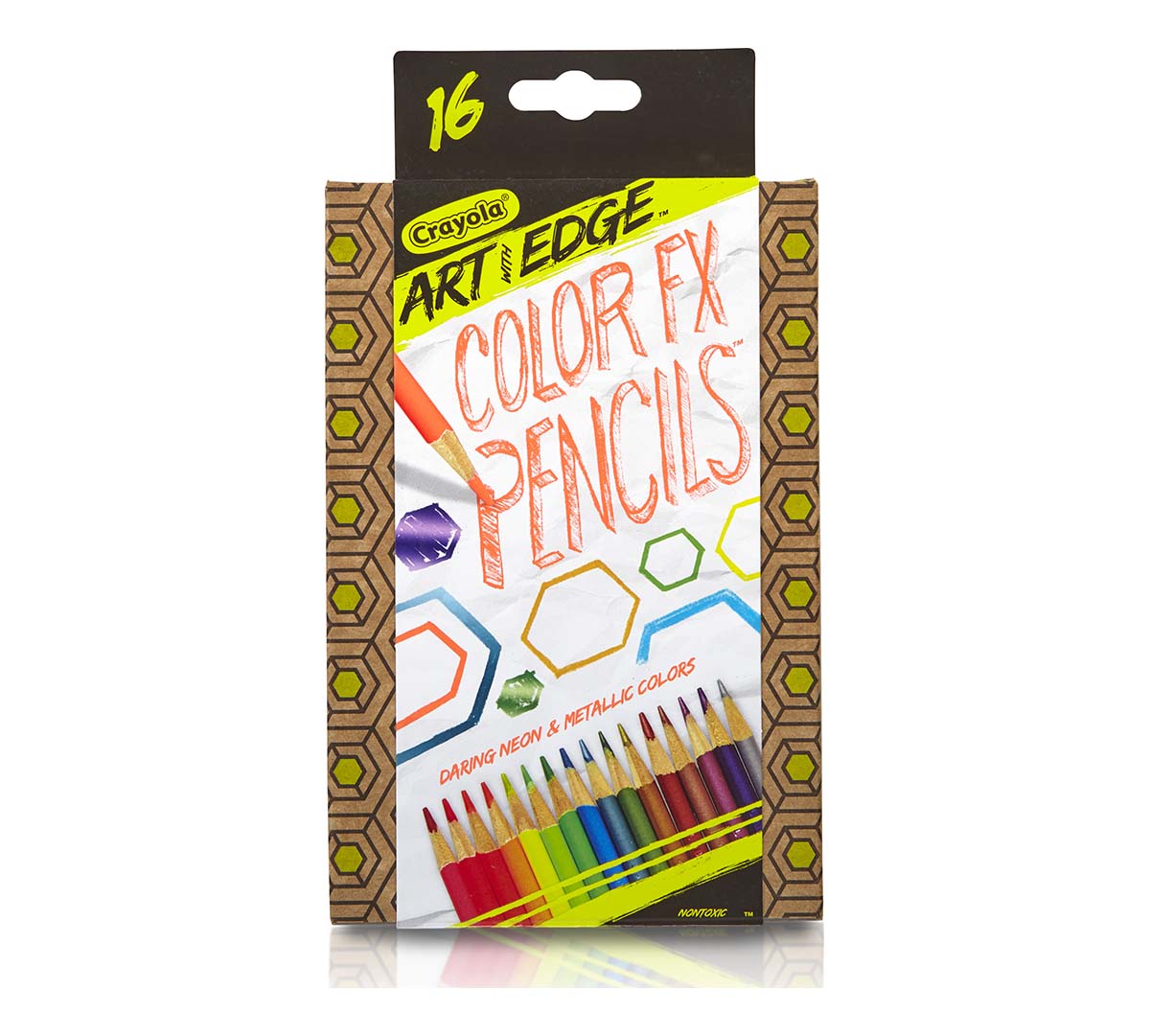 Crayola 8ct Metallic FX Colored Pencils Metallic FX x Extreme Colors 