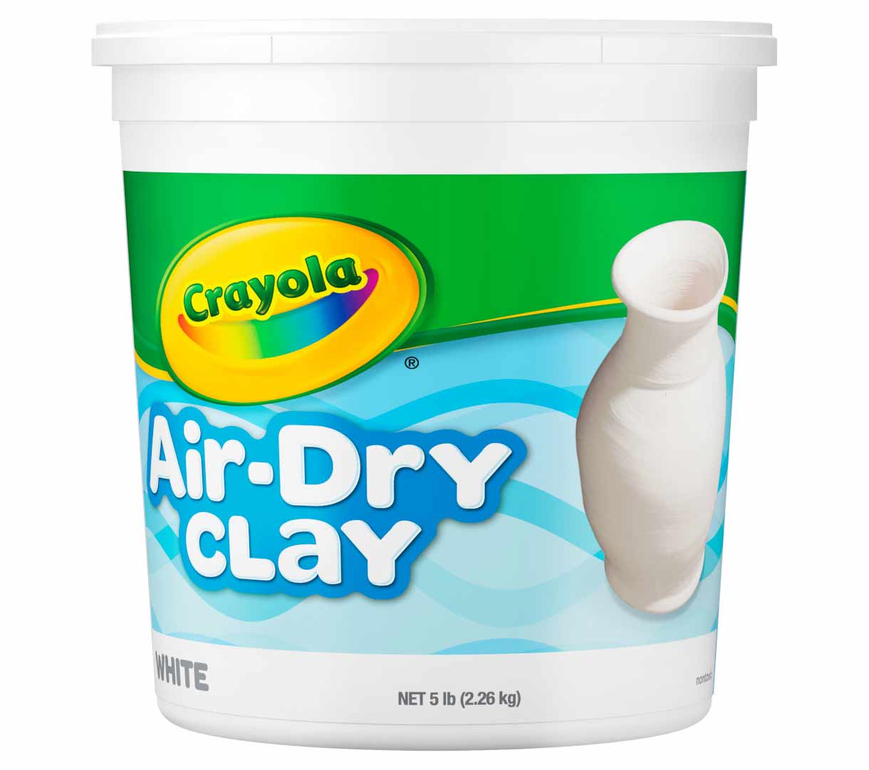 Air Dry Clay, Bulk Clay, 5 lb Storage Container | Crayola