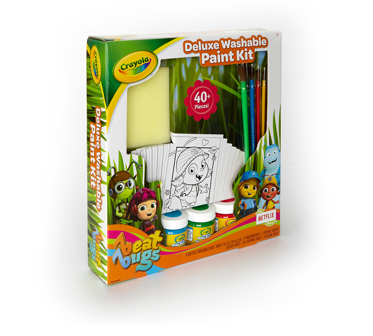 Download Washable Paint Set with Stickers, Beat Bugs | Crayola.com ...