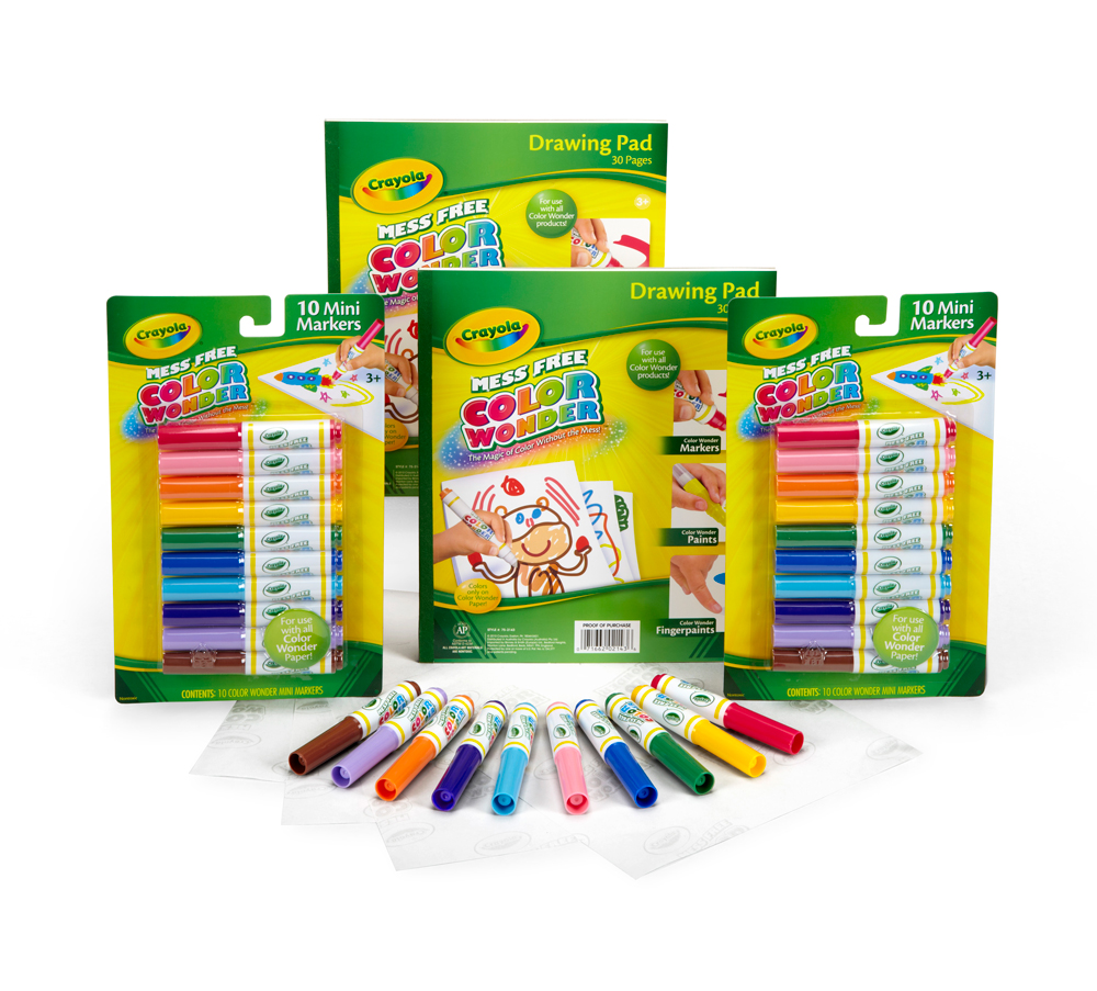 Download Color Wonder Mess Free Coloring Refill Set | Crayola.com ...