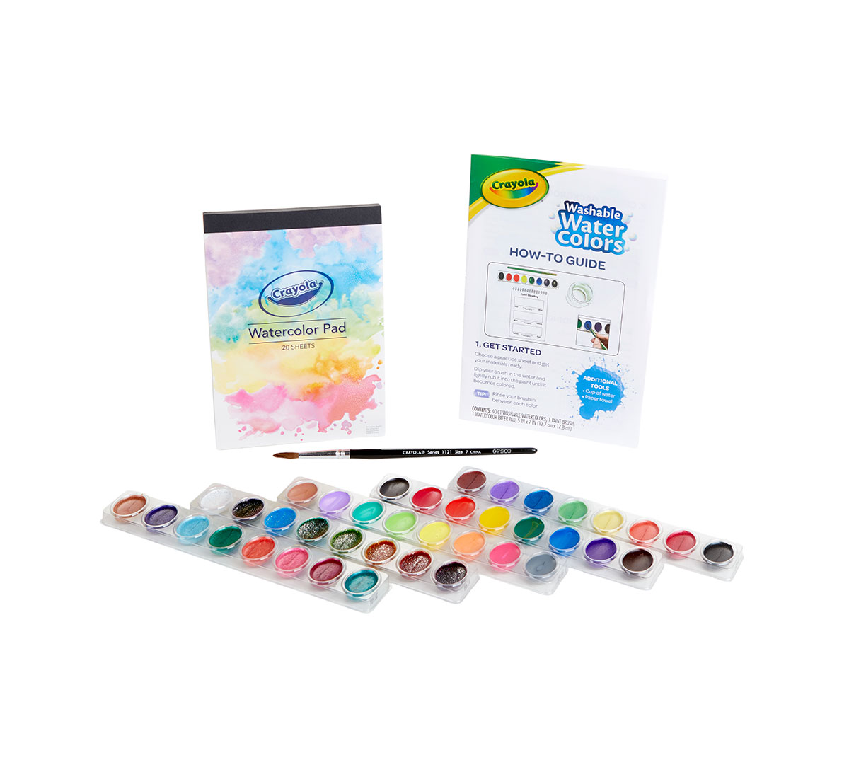 Deluxe Water Color Kit items