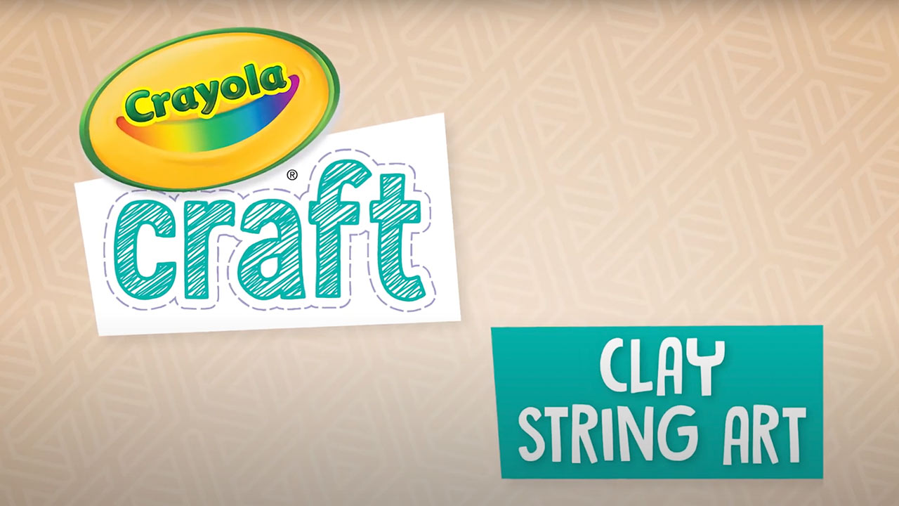 Clay String Art Craft Kit, Mystery Design Popsicle and Cupcake Designs 