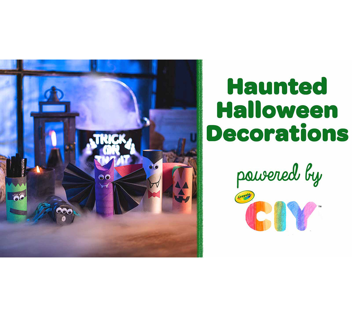 Halloween Cardboard Tubes Craft and Craft Supplies