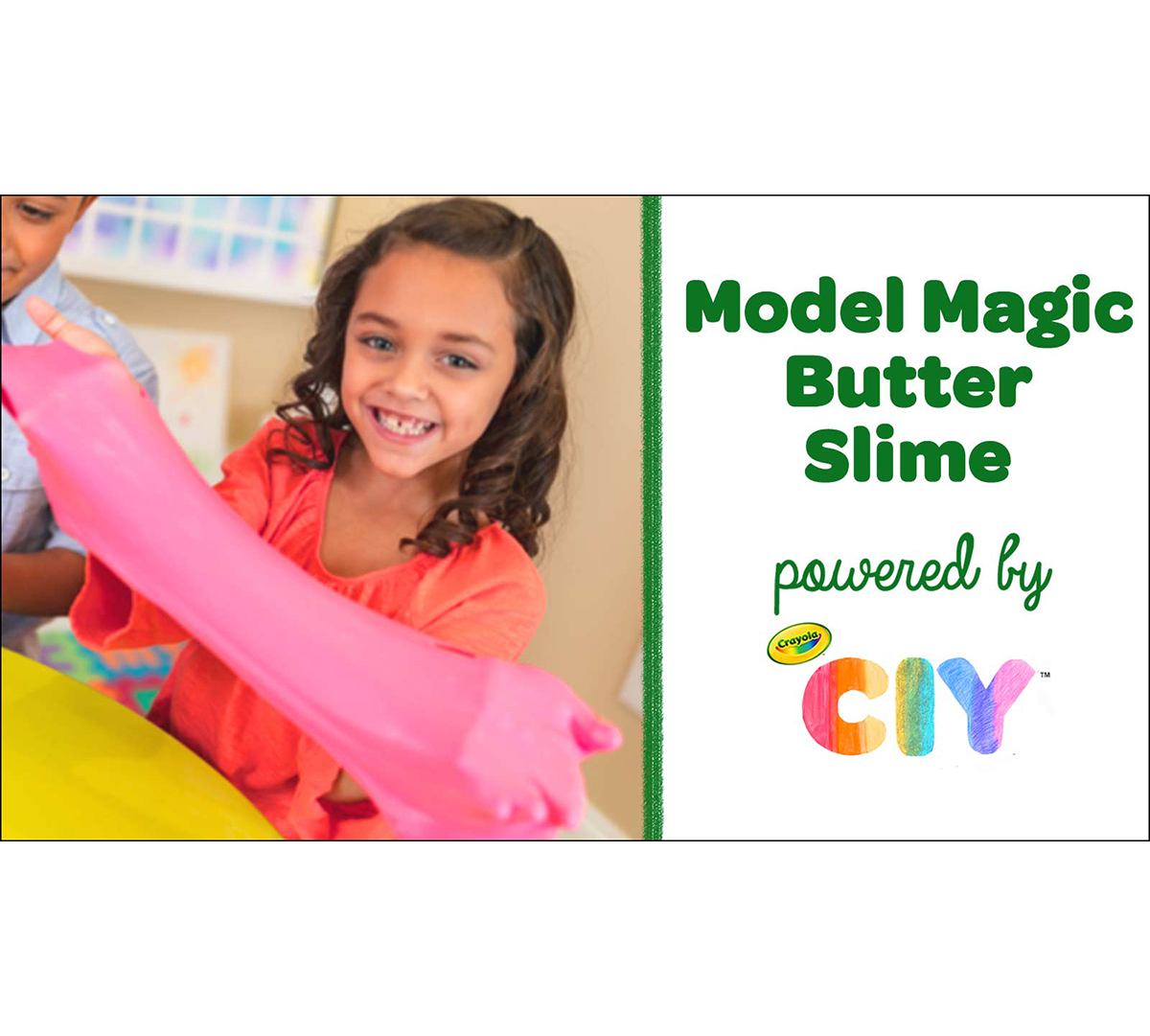 Model Magic Butter Slime Kit with Bonus Bag front view of included products 