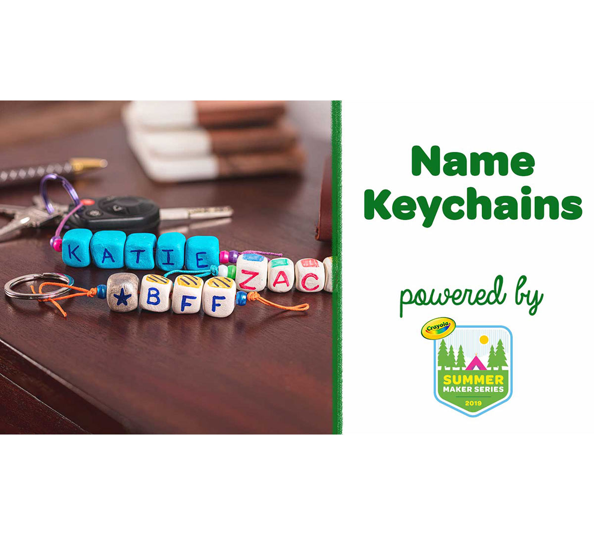 Name Keychains Craft Kit