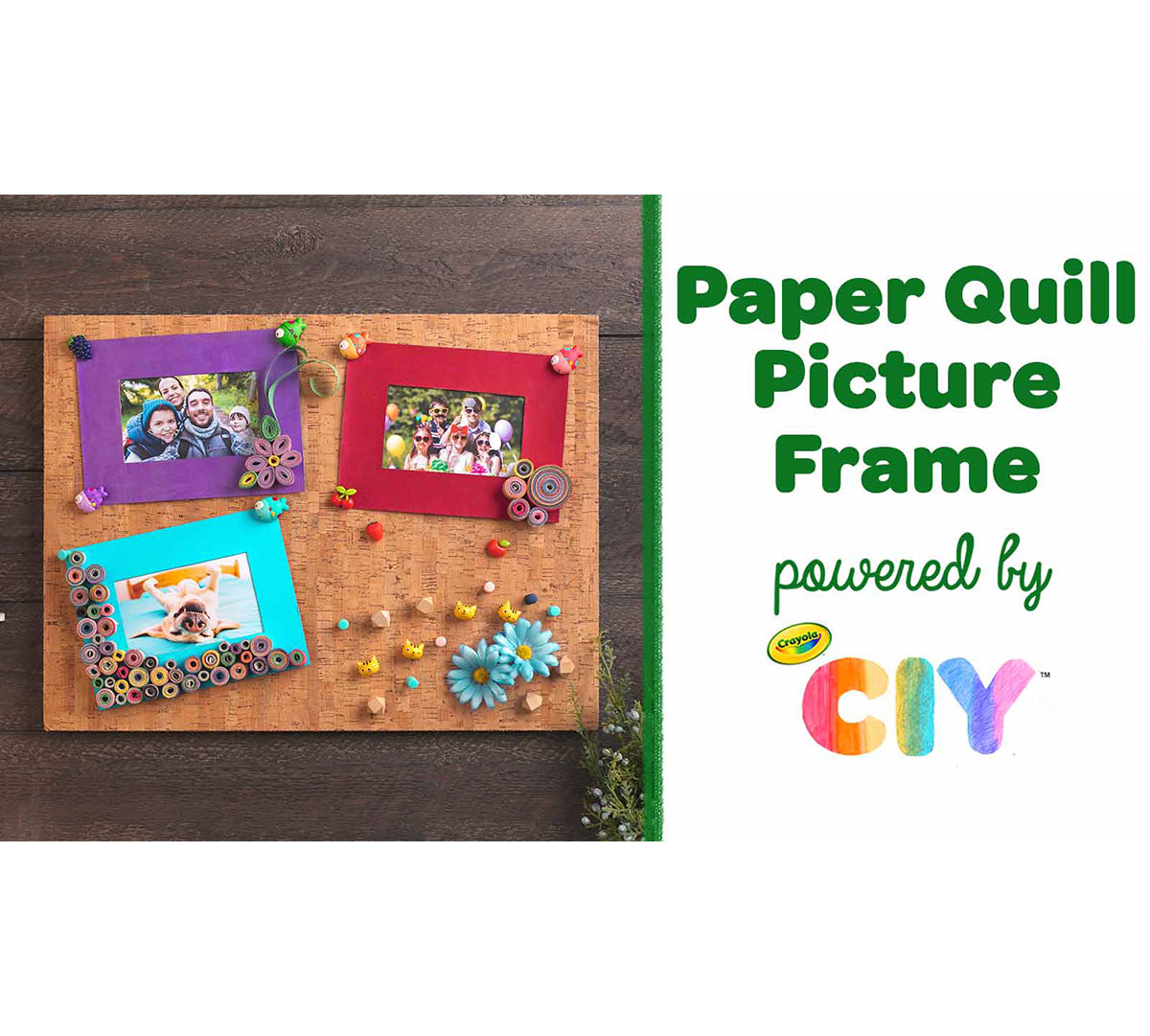 Paper Quill Picture Frame Craft Kit