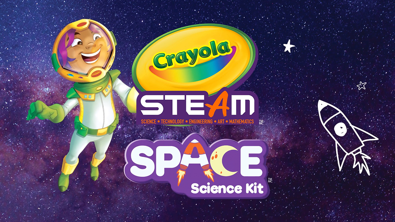 crayola steam space science kit