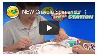 Spin Art Machine Kit - Paint Spiral Station Center - Kids Arts & Crafts  Toys